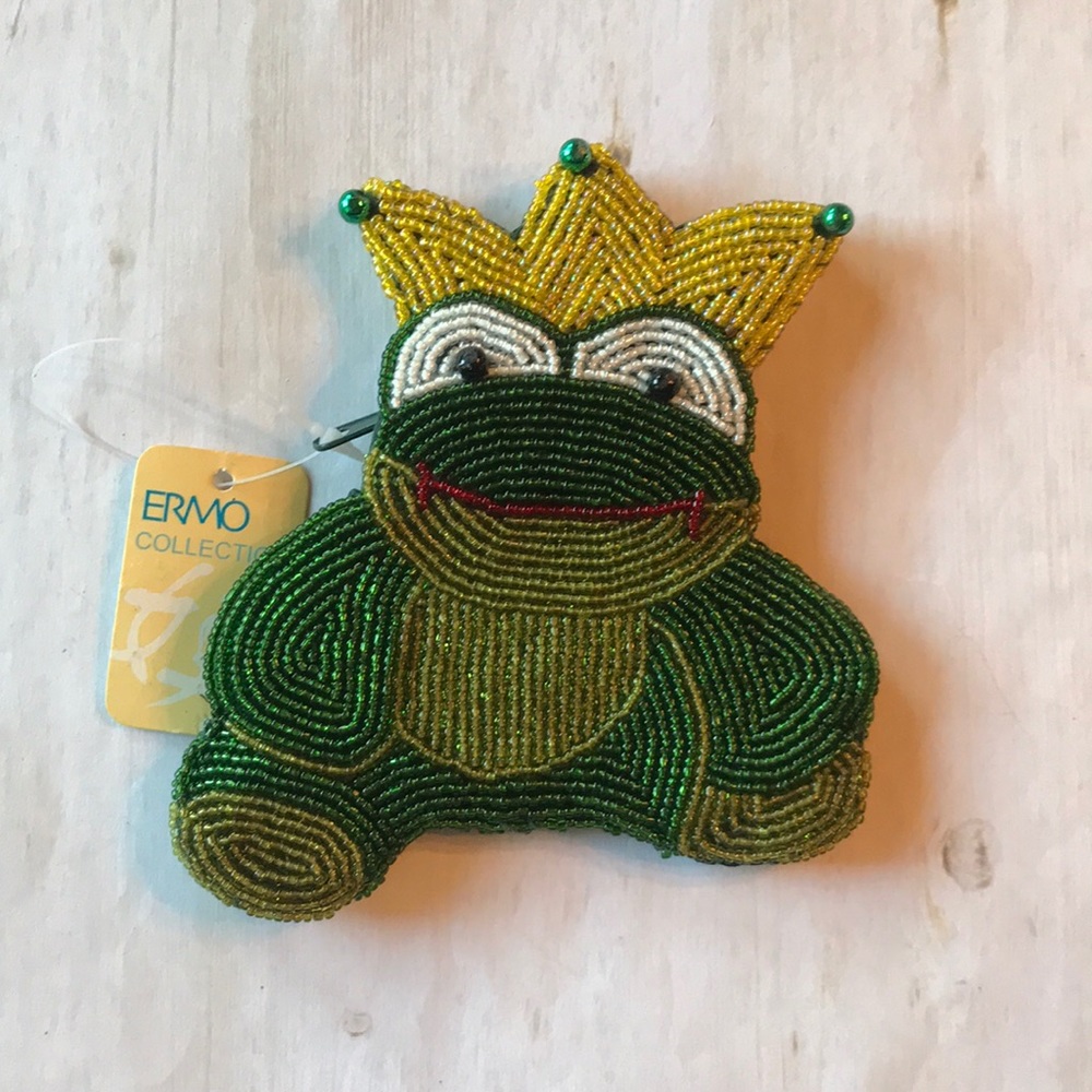 Ermo Collection Prince Charming Beaded Coin Purse